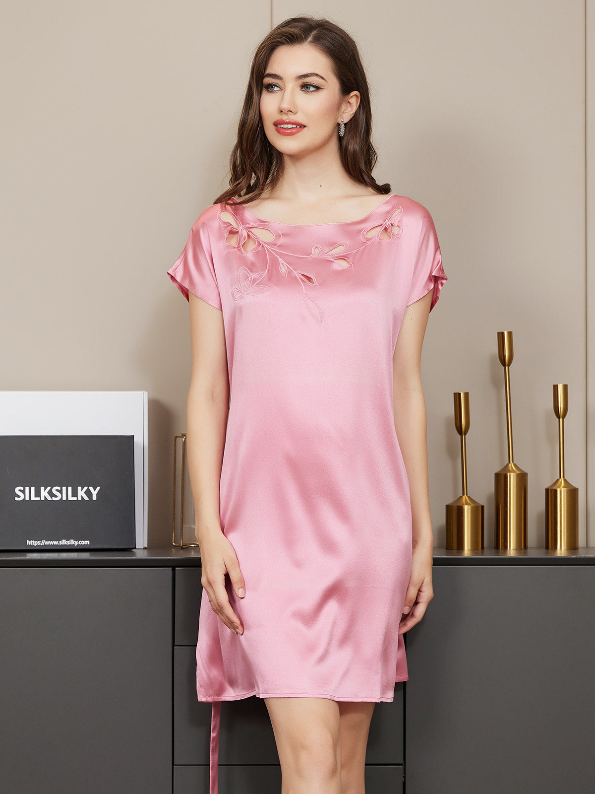 LoraLai - Pure silk NightGown - ORDER NOW!