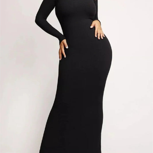 SAMMY - LONG SLEEVE MAXI DRESS - MUSTHAVE