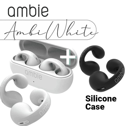 AmbieWhite + Silicone Case | Black