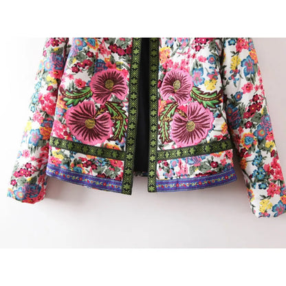 New - Flower Print Jacket - ORDER NOW!