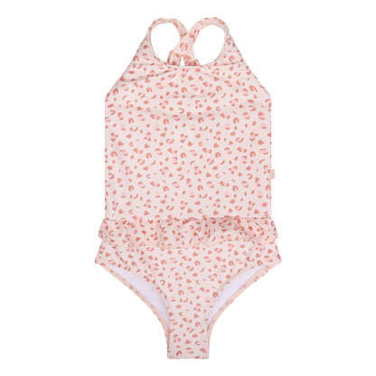 Khaki panther print swimsuit for girls - SUMMER MUSTHAVE !