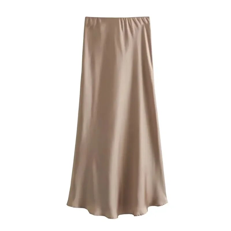 Trendy Satin Skirt  XS-L - Perfect!